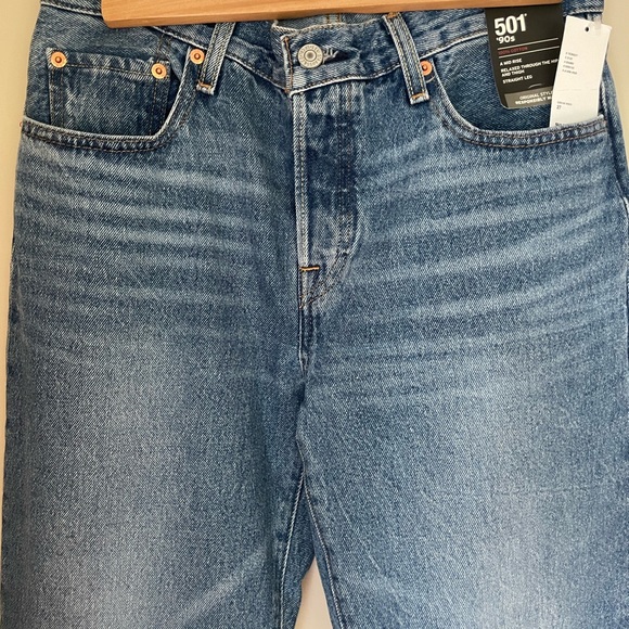 NWT Levi’s 501® ‘90S WOMEN'S JEANS 27x30 - Picture 5 of 11